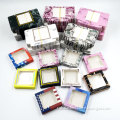holographic paper lash boxes square false eyelash case
